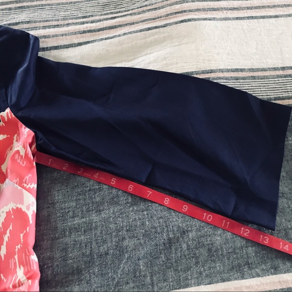 LILLY PULITZER | 12 | Navy/Coral Floral | Shift - Picture 12 of 12